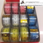 CENTIMETERS-MEASURES FOR TAILORING - COLOR ASSORTED - IN TRANSPARENT BOX
