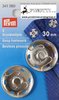 Snap fasteners 30mm silver coloured Prym 3412600