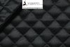 QUILTED LINING BLACK - ROMB CM 3,5X3,5