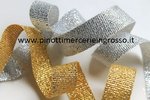 LAME RIBBON SILVER MM 15 - ROLL OF 10 MT