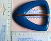 FIBBIA PER CINTURA BLUETTE - TRIANGOLARE cm 9,5 x cm 8,0