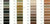 SABA 80 - 1000 MT Colors from 6 a 722