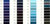 SABA 80 - 1000 MT Colori da 6 a 722