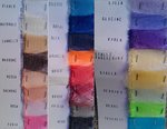 RIBBON CRINOLINA MM.75 COLOURED(A4462/033)-ROLLS OF 33 METERS-IN 1 WEEK