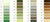 SABA c 120 - 1000 MT-Colors from 727 to 8507