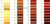 SABA c 120 - 10 SPOLE X 1000 MT- Colori da 727 a 8507