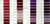 SABA c 120 - 1000 MT-Colors from 727 to 8507