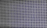 LINING FABRIC PEARL GREY/STAMP PIED POULE BLU-VISCOSE 100%