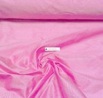 SHANTUNG PURE SILK - ROSA PINK/TRAMATO BIANCO / CM 144 - MADE IN ITALY