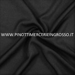 FABRIC BISTRETCH "PUNTO MILANO" BLACK/ CM 150