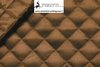 QUILTED LINING FABRIC TABAC DESIGN RHOMBUS / CM 140