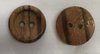 BUTTON 2 HOLES - IN WOOD MM 12,5
