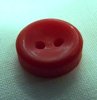 BUTTON 2 HOLES MM 10 - RED
