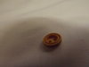 BUTTON 2 HOLES MM 10 YELLOW BORD