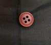 BUTTONS MM.15 - 4 HOLES - COL BRICK BROWN