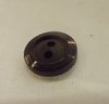 BUTTONS BROWN DIAMETER MM10 -  2 HOLES - WITH BORD