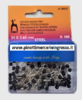 PINS WITH BLACK PLASTIC HEAD MM 34X 0,60-BOX OF 100 PINS-PONY28810
