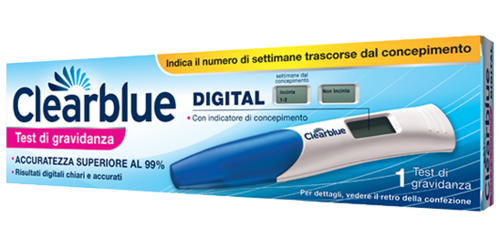 Clearblue test di gravidanza digitale (1 test)