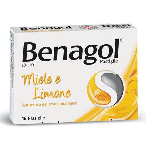 Benagol Miele e Limone (16 pastiglie)