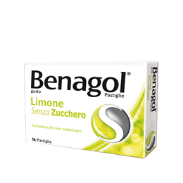Benagol Limone SenzaZucchero (16 pastiglie)