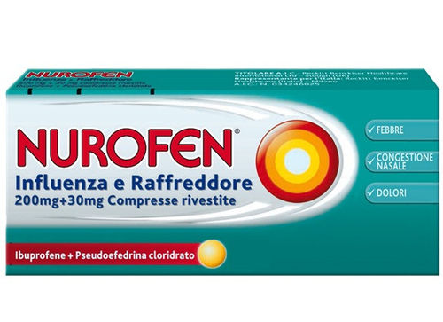 Nurofen Influenza e Raffreddore (12 compresse)